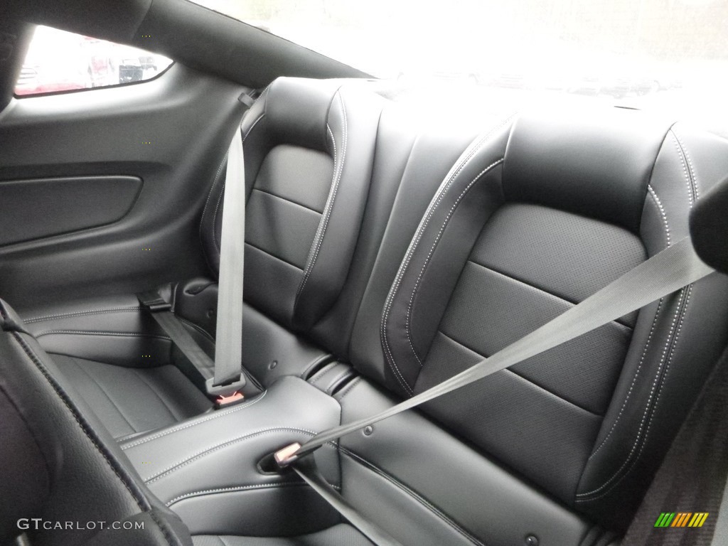 Ebony Interior 2019 Ford Mustang GT Premium Fastback Photo #132888155