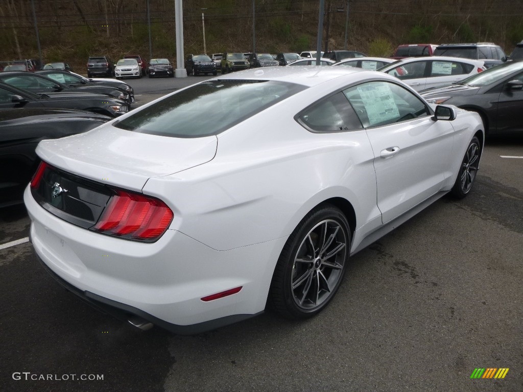 2019 Mustang EcoBoost Fastback - Oxford White / Ebony photo #2