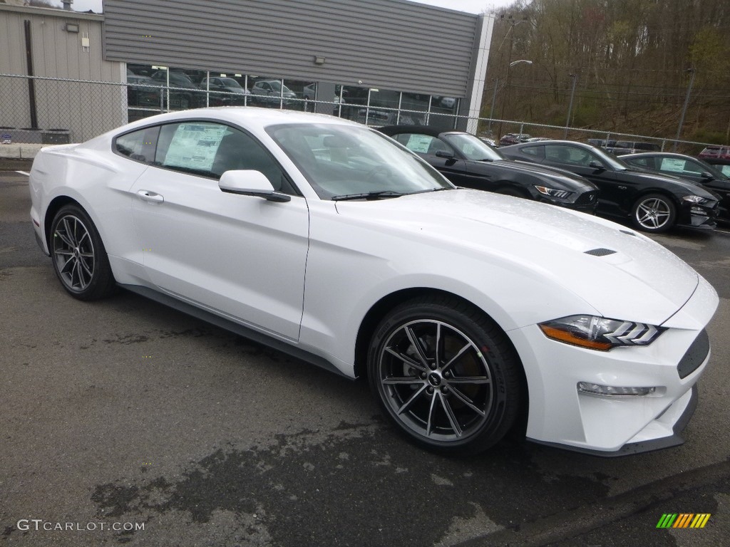 2019 Mustang EcoBoost Fastback - Oxford White / Ebony photo #3