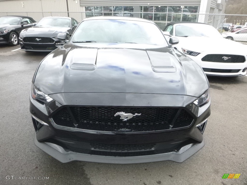 2019 Mustang GT Fastback - Shadow Black / Ceramic photo #4