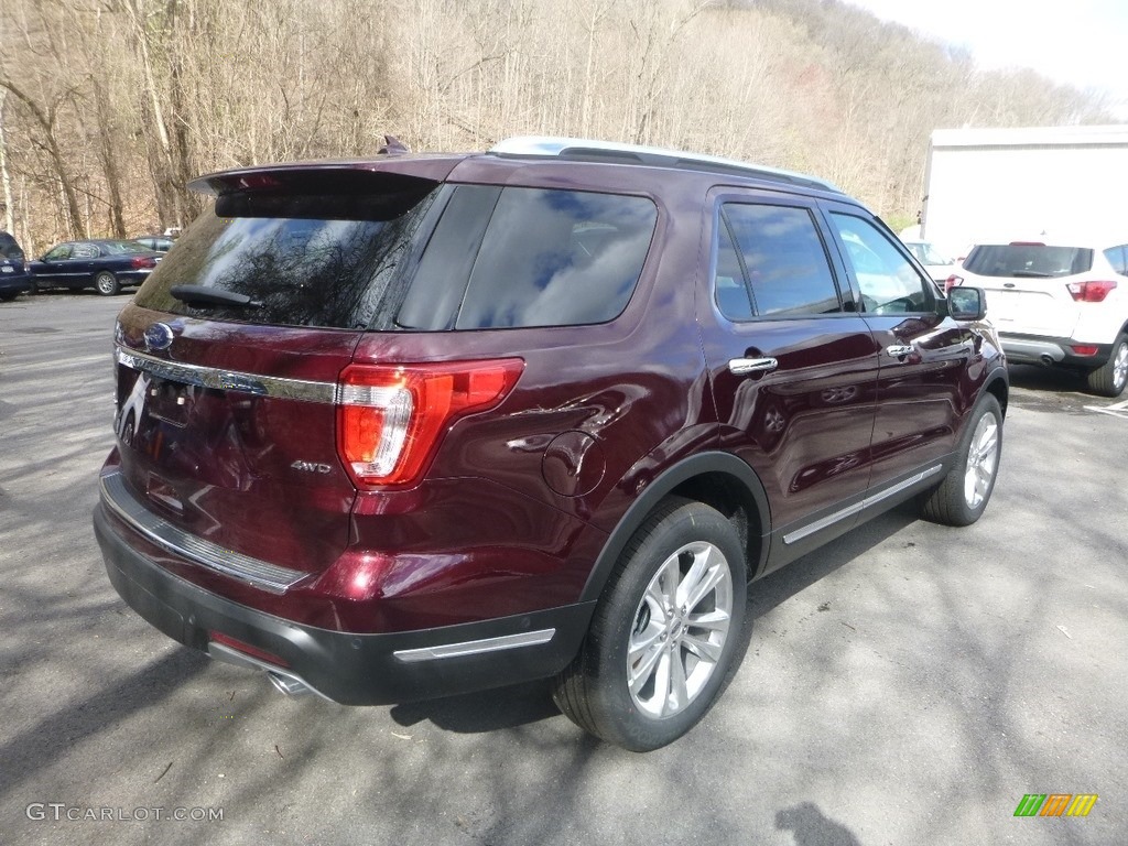 2019 Explorer Limited 4WD - Burgundy Velvet / Medium Stone photo #2