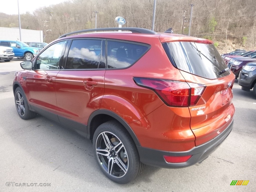 2019 Escape SEL 4WD - Sedona Orange / Chromite Gray/Charcoal Black photo #6