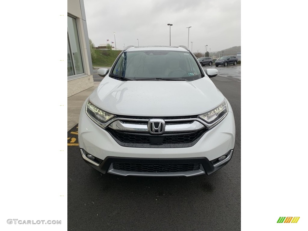 2019 CR-V Touring AWD - Platinum White Pearl / Ivory photo #3