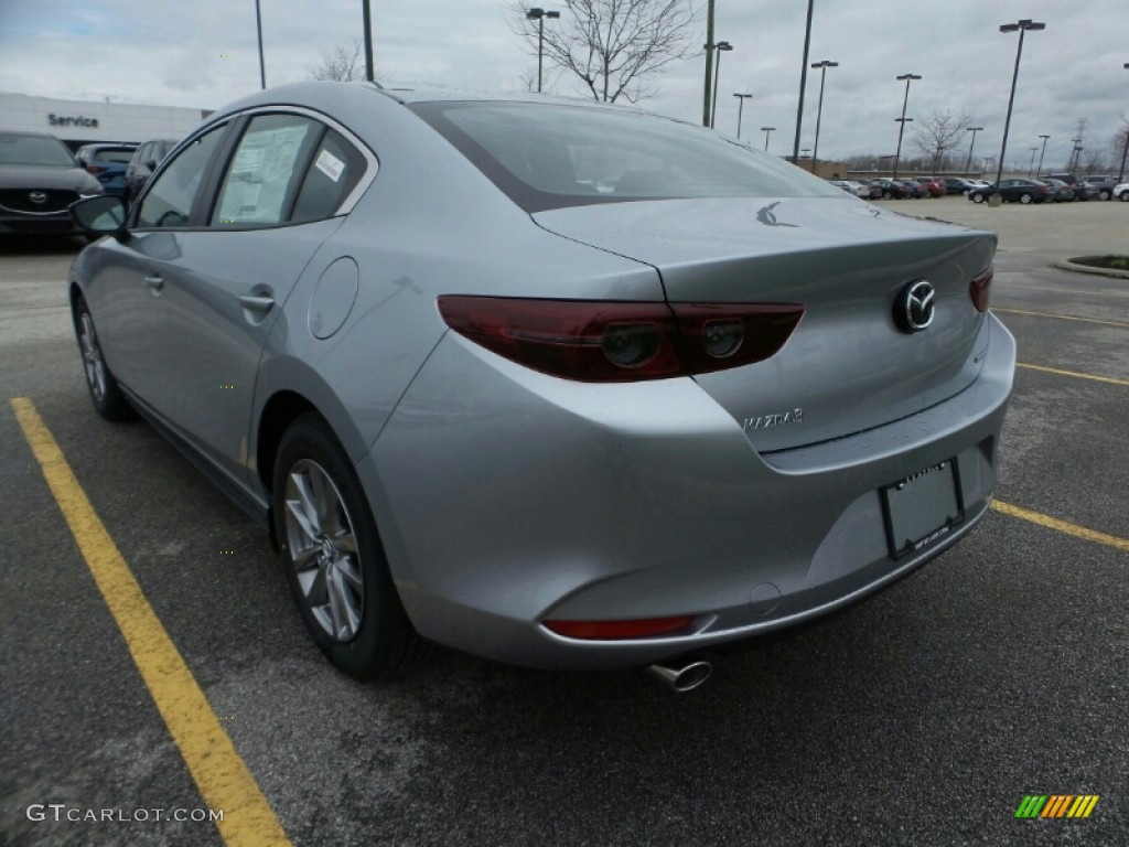 2019 MAZDA3 Sedan - Sonic Silver Metallic / Black photo #5