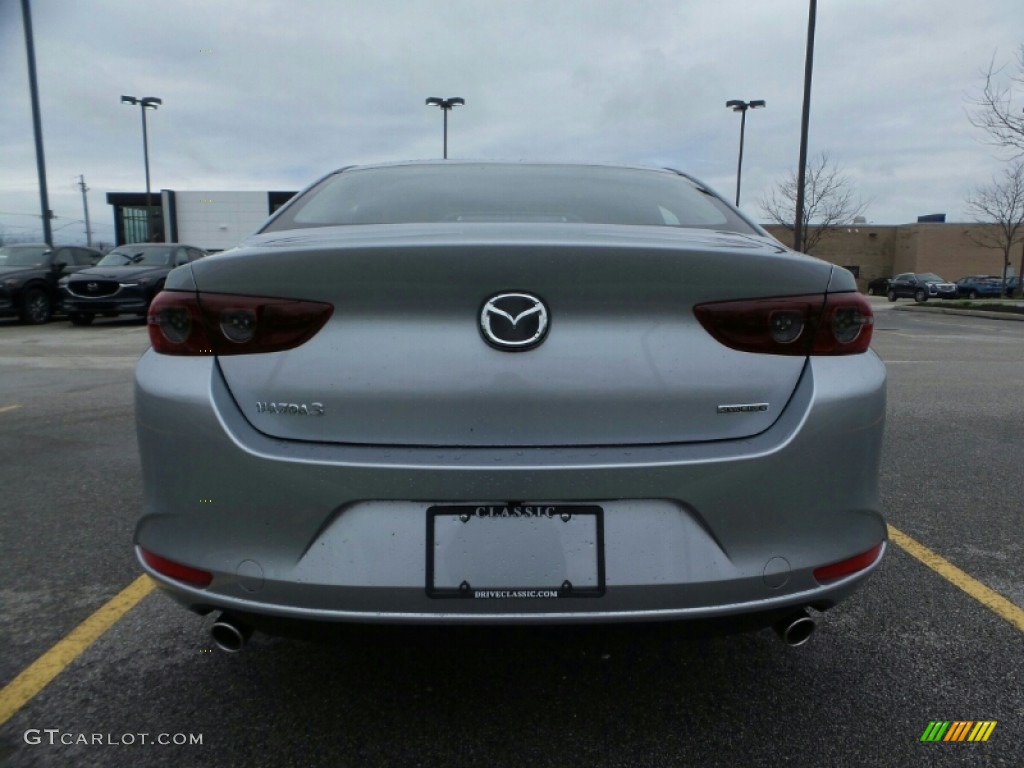 2019 MAZDA3 Sedan - Sonic Silver Metallic / Black photo #6