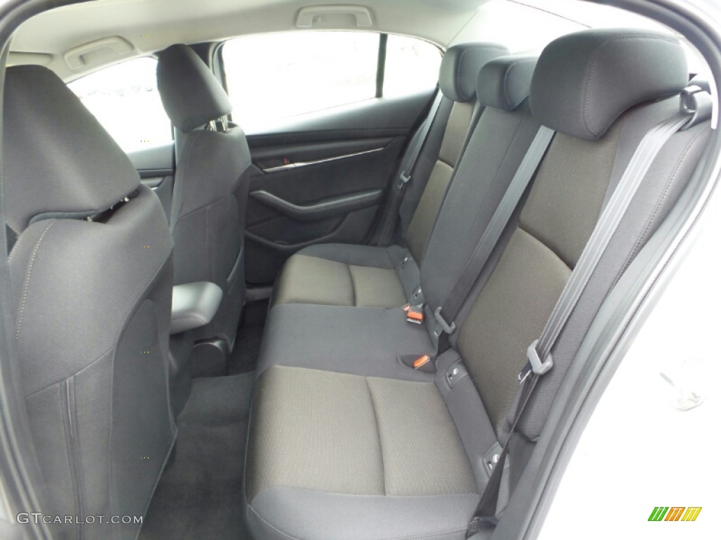 2019 MAZDA3 Sedan - Sonic Silver Metallic / Black photo #9