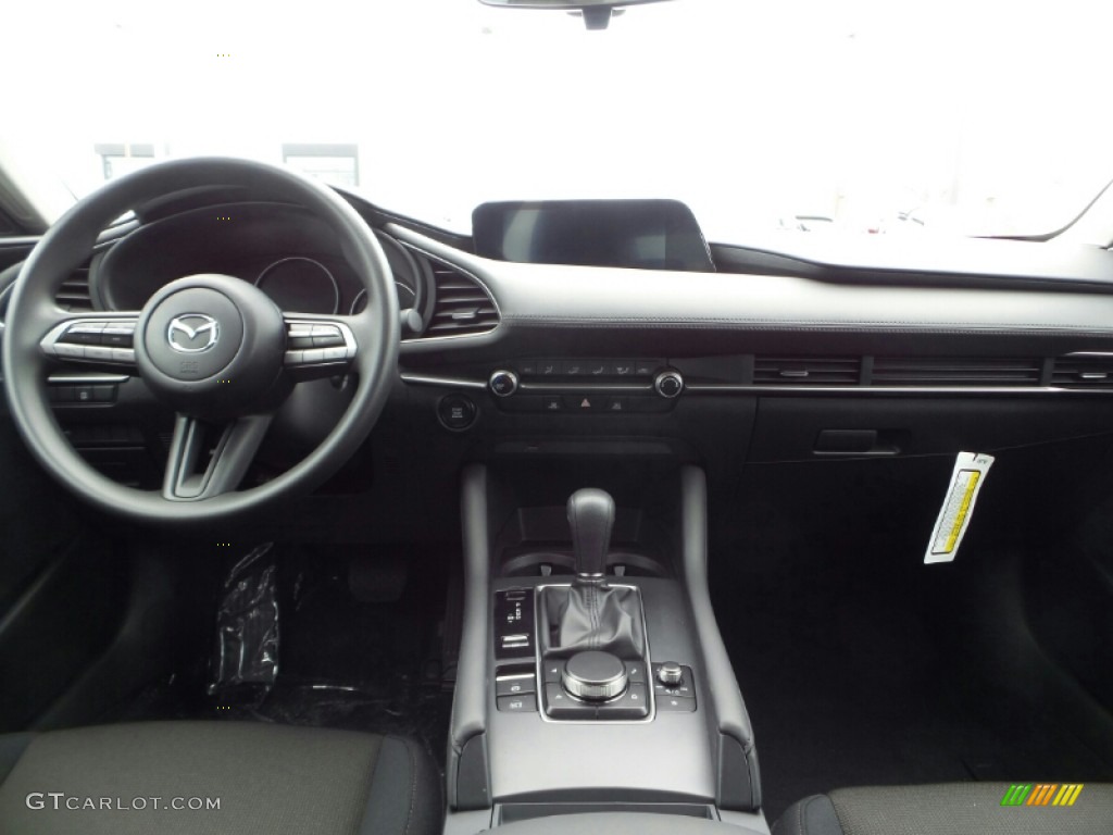 2019 MAZDA3 Sedan - Sonic Silver Metallic / Black photo #10