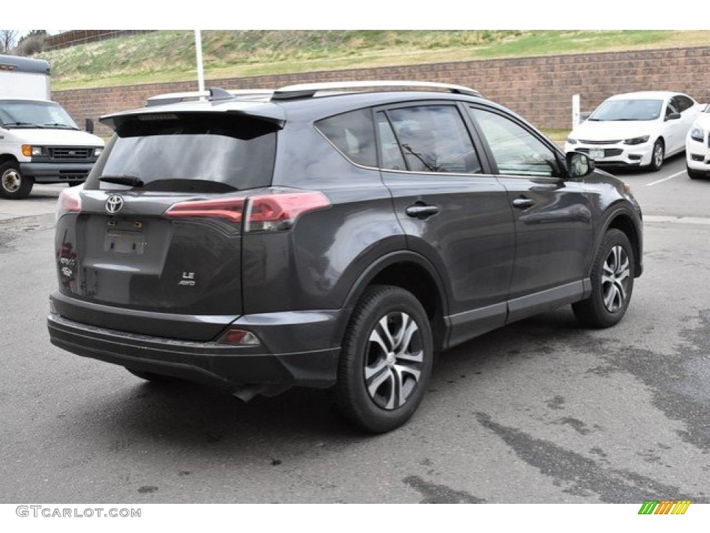 2016 RAV4 LE AWD - Magnetic Gray Metallic / Black photo #6