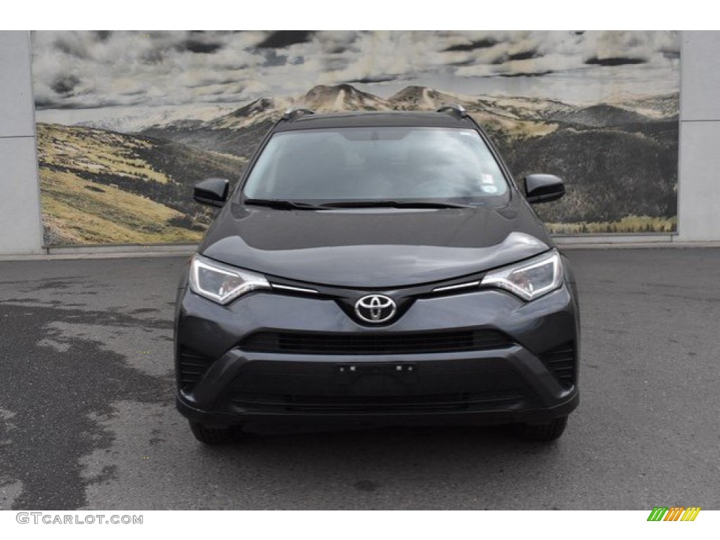 2016 RAV4 LE AWD - Magnetic Gray Metallic / Black photo #8