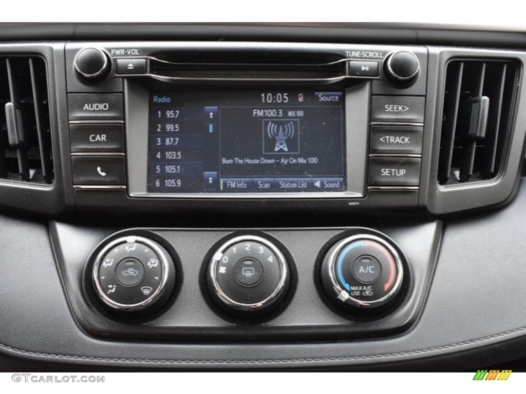 2016 RAV4 LE AWD - Magnetic Gray Metallic / Black photo #11