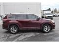 2015 Ooh La La Rouge Mica Toyota Highlander XLE AWD  photo #7