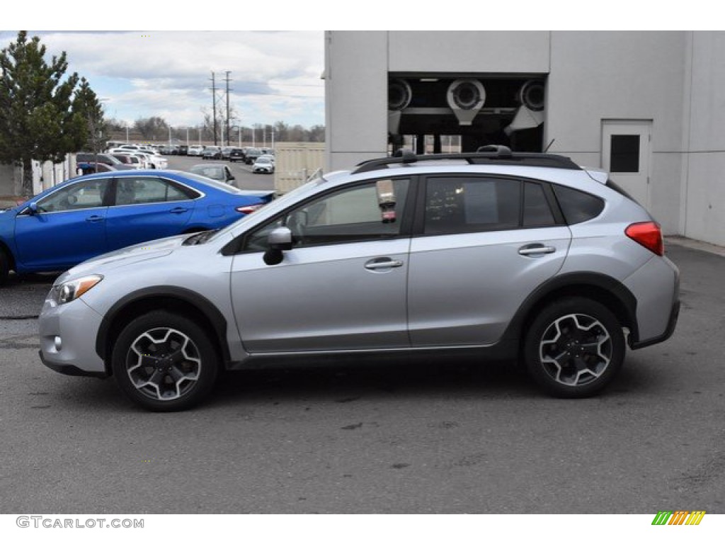 2015 XV Crosstrek 2.0i Premium - Ice Silver Metallic / Black photo #3