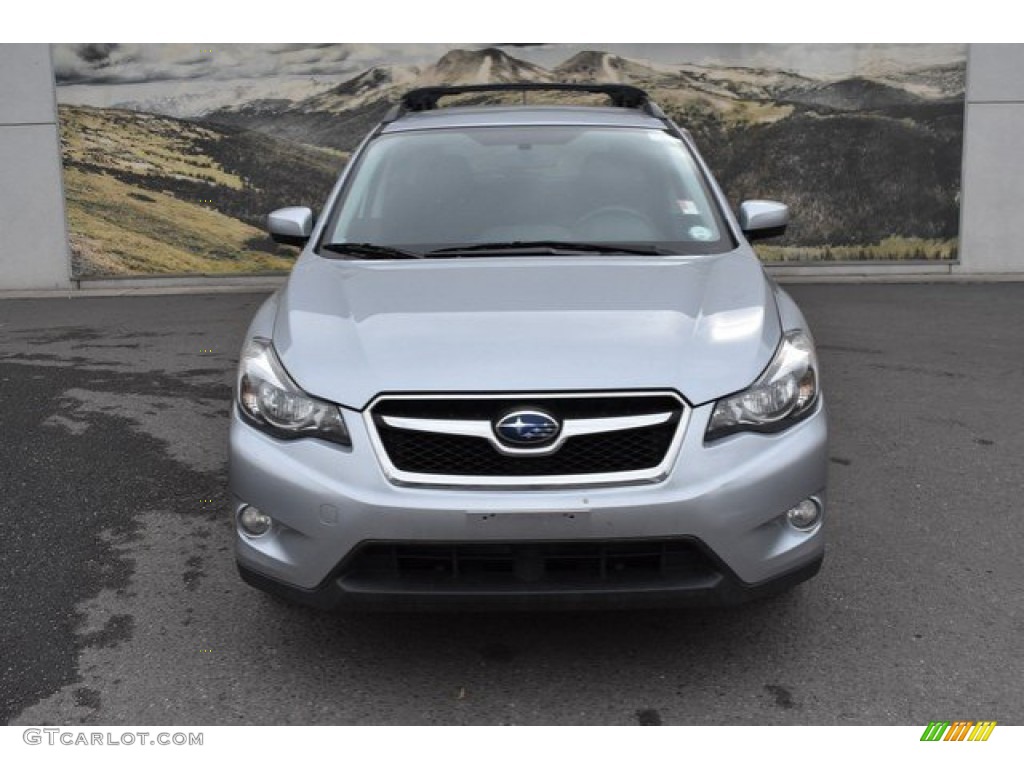2015 XV Crosstrek 2.0i Premium - Ice Silver Metallic / Black photo #8
