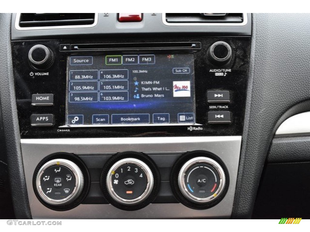 2015 XV Crosstrek 2.0i Premium - Ice Silver Metallic / Black photo #11