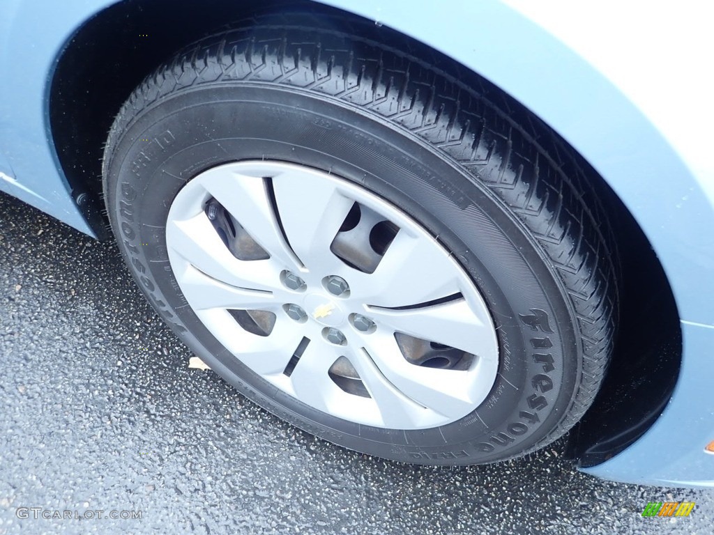 2012 Cruze LS - Ice Blue Metallic / Jet Black/Medium Titanium photo #13