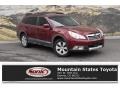 2011 Ruby Red Pearl Subaru Outback 2.5i Limited Wagon  photo #1