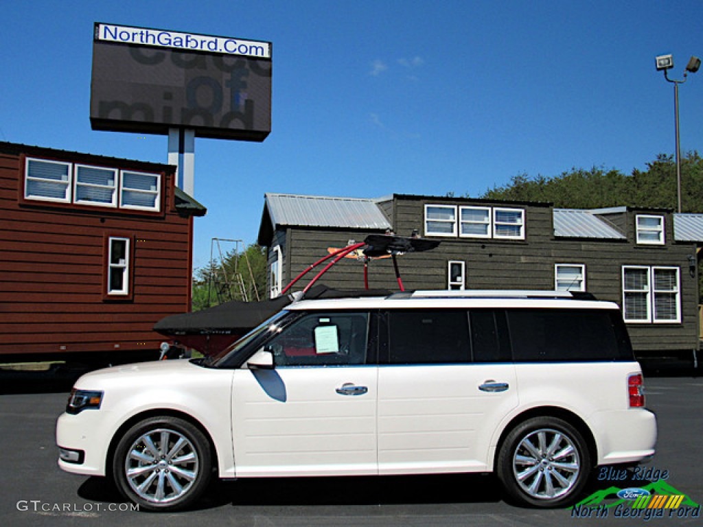 2014 Flex SEL AWD - White Platinum / Charcoal Black photo #2