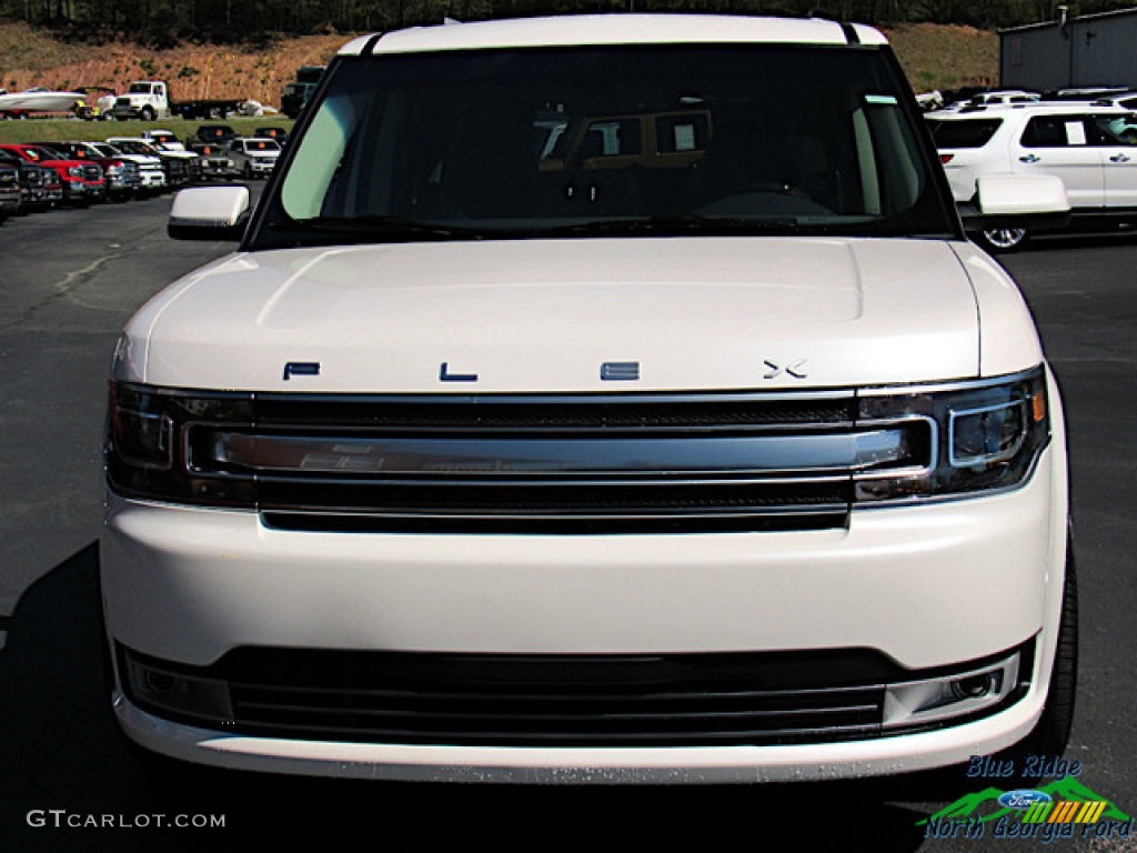 2014 Flex SEL AWD - White Platinum / Charcoal Black photo #8