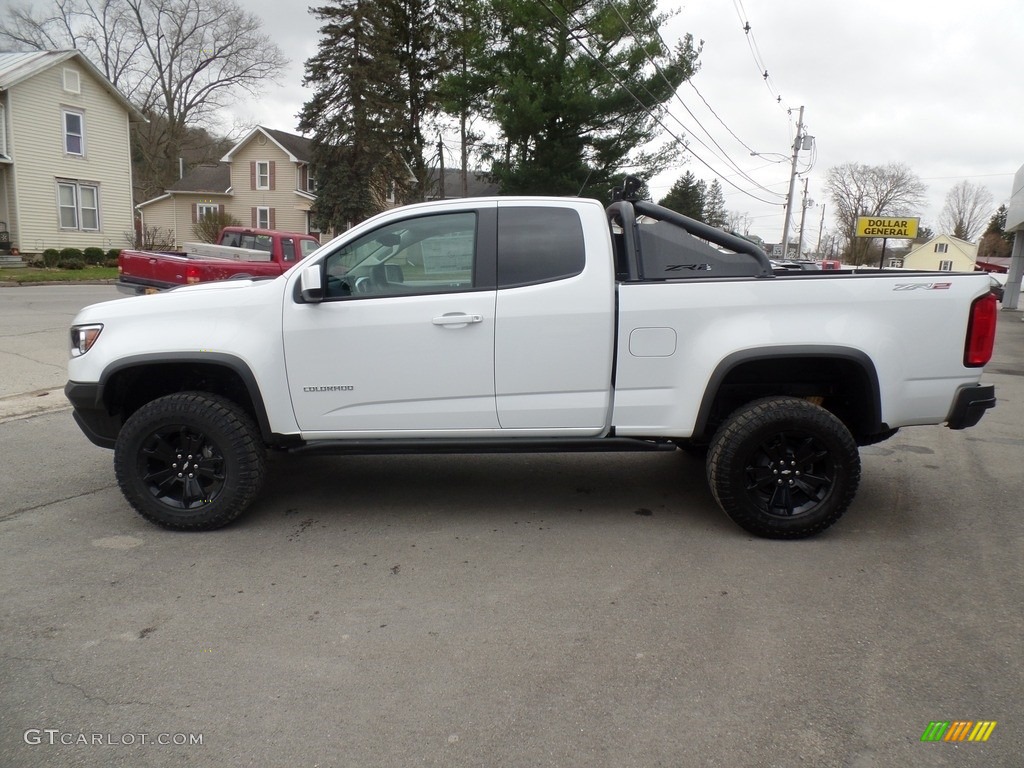 Summit White 2019 Chevrolet Colorado ZR2 Extended Cab 4x4 Exterior Photo #132895085