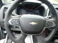 Jet Black Steering Wheel Photo for 2019 Chevrolet Colorado #132895481