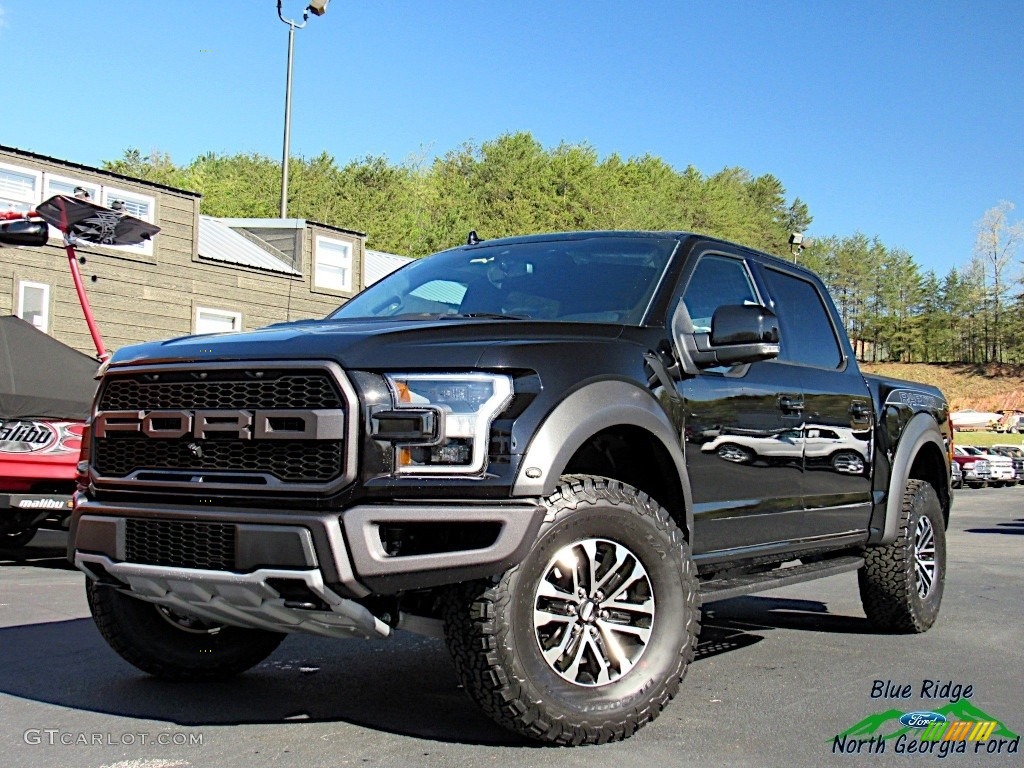 2019 F150 SVT Raptor SuperCrew 4x4 - Agate Black / Raptor Black photo #1