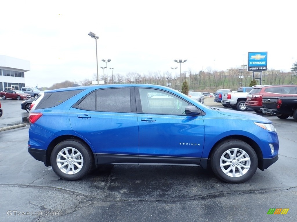 2019 Equinox LS AWD - Kinetic Blue Metallic / Medium Ash Gray photo #7