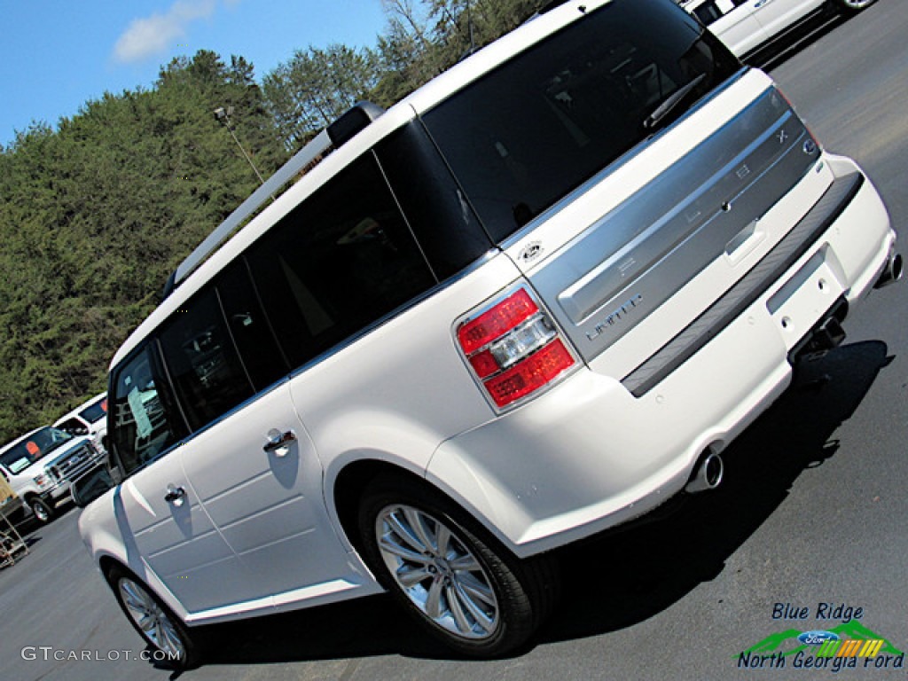 2019 Flex Limited AWD - White Platinum / Charcoal Black photo #36