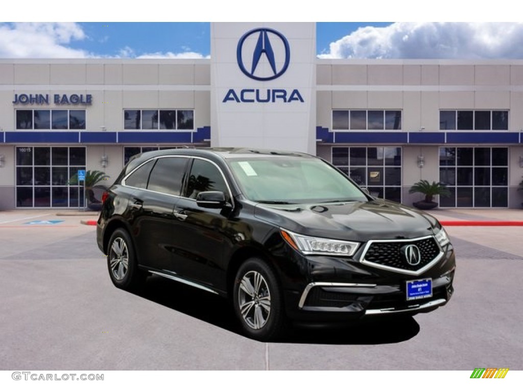 2019 MDX AWD - Majestic Black Pearl / Ebony photo #1