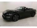 2018 Shadow Black Ford Mustang EcoBoost Premium Convertible  photo #4
