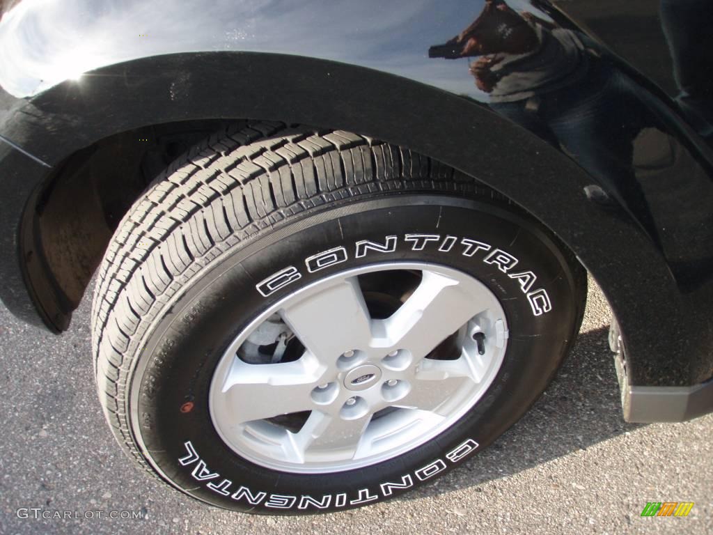2008 Escape XLT V6 4WD - Black / Charcoal photo #9