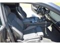 Black/Rock Gray Stitching Front Seat Photo for 2018 Audi RS 5 #132903213