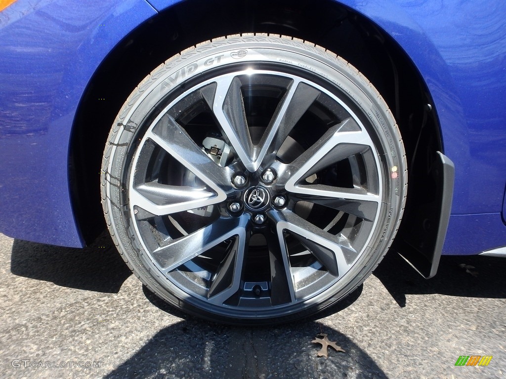 2020 Corolla SE - Blue Crush Metallic / Black photo #5