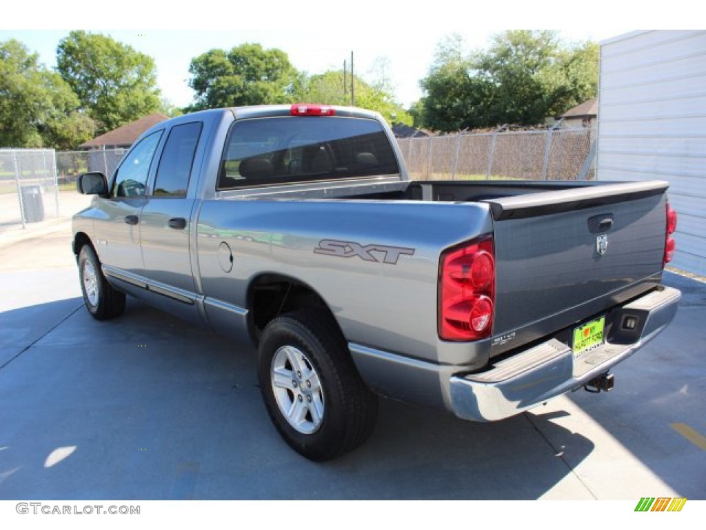 2008 Ram 1500 ST Quad Cab - Mineral Gray Metallic / Medium Slate Gray photo #6