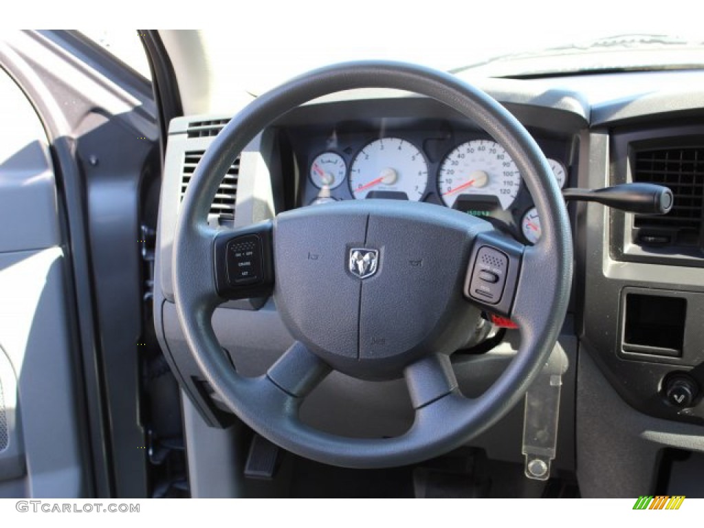 2008 Ram 1500 ST Quad Cab - Mineral Gray Metallic / Medium Slate Gray photo #18