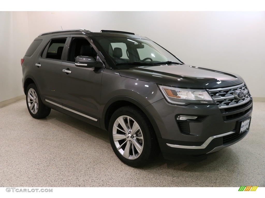 2019 Explorer Limited 4WD - Magnetic / Medium Black photo #1