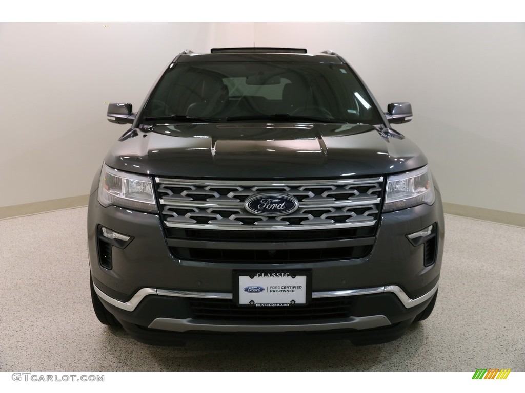 2019 Explorer Limited 4WD - Magnetic / Medium Black photo #2