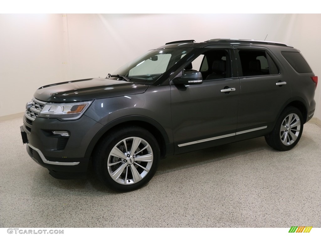 2019 Explorer Limited 4WD - Magnetic / Medium Black photo #3