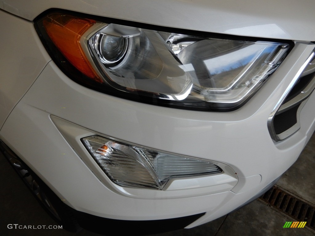 2018 EcoSport Titanium 4WD - White Platinum / Medium Light Stone photo #2