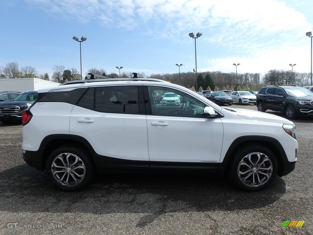 Summit White 2019 GMC Terrain SLT AWD Exterior Photo #132910728