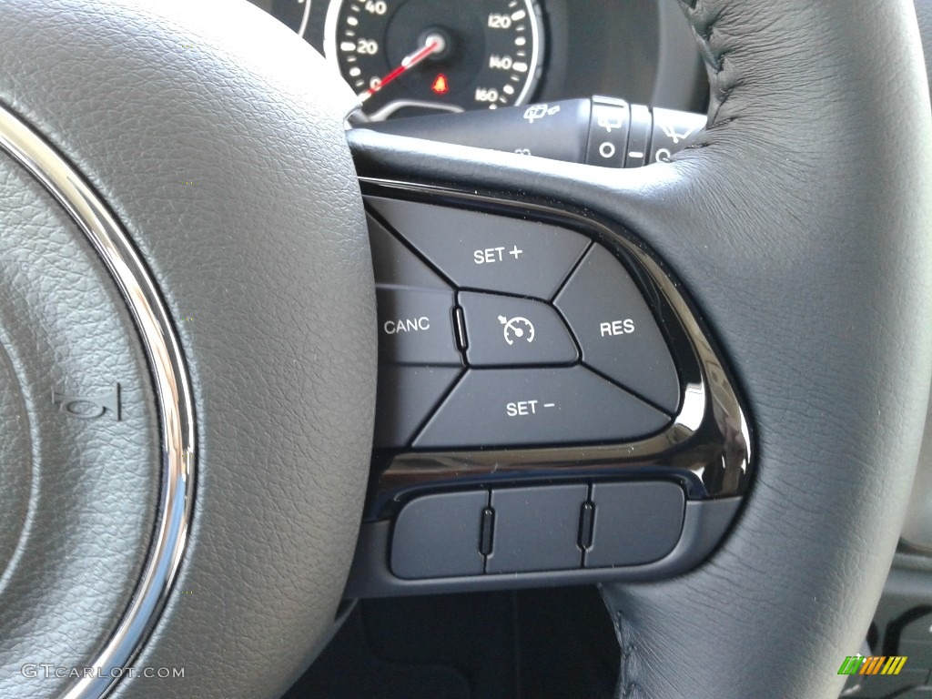 2019 Jeep Renegade Altitude Black Steering Wheel Photo #132910785