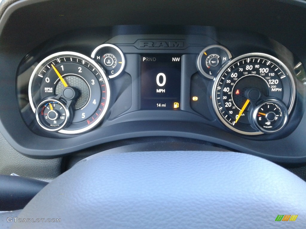 2019 Ram 5500 Tradesman Crew Cab 4x4 Chassis Gauges Photo #132911487