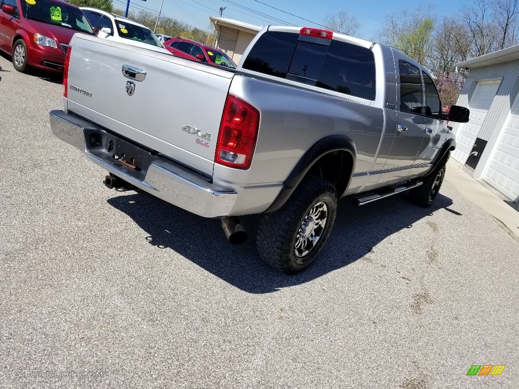 2006 Ram 2500 SLT Mega Cab 4x4 - Bright Silver Metallic / Medium Slate Gray photo #5