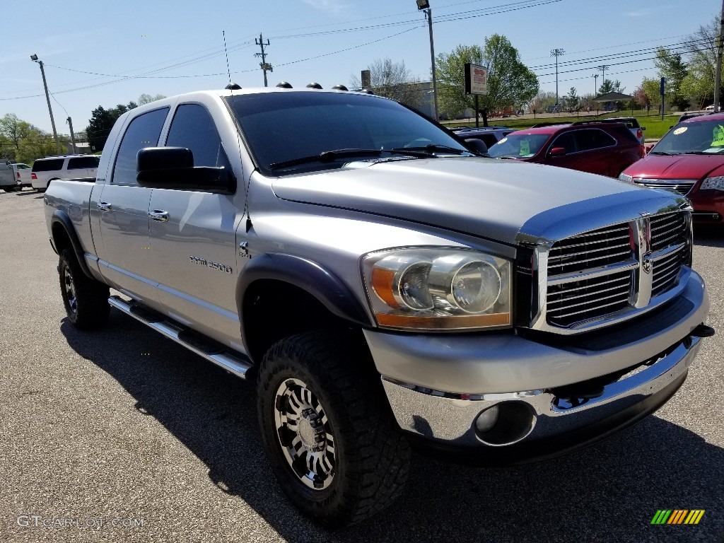 2006 Ram 2500 SLT Mega Cab 4x4 - Bright Silver Metallic / Medium Slate Gray photo #26