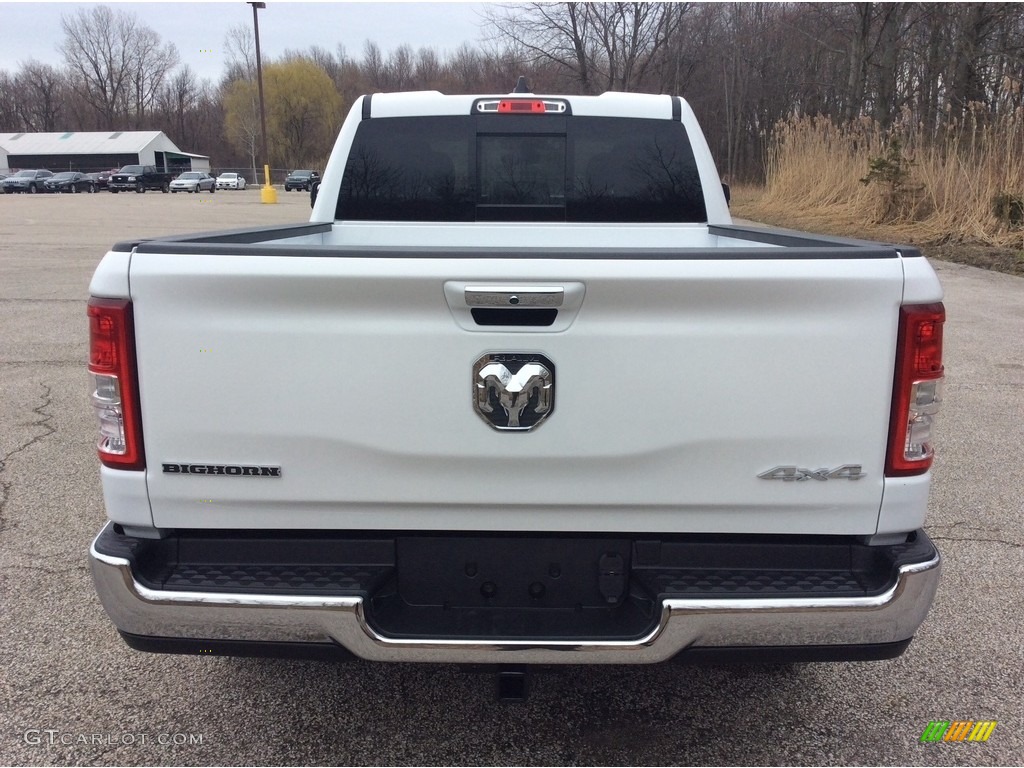 2019 1500 Big Horn Quad Cab 4x4 - Bright White / Black/Diesel Gray photo #5