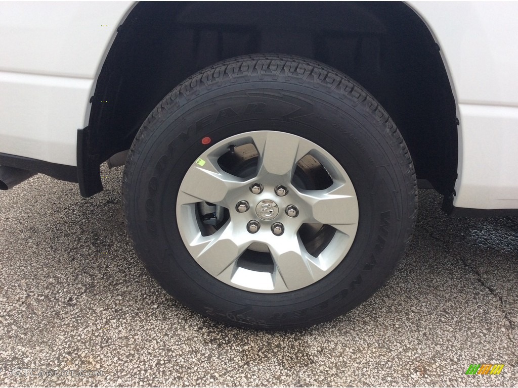 2019 1500 Big Horn Quad Cab 4x4 - Bright White / Black/Diesel Gray photo #7