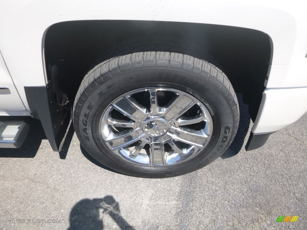 2014 Silverado 1500 High Country Crew Cab 4x4 - White Diamond Tricoat / High Country Saddle photo #2