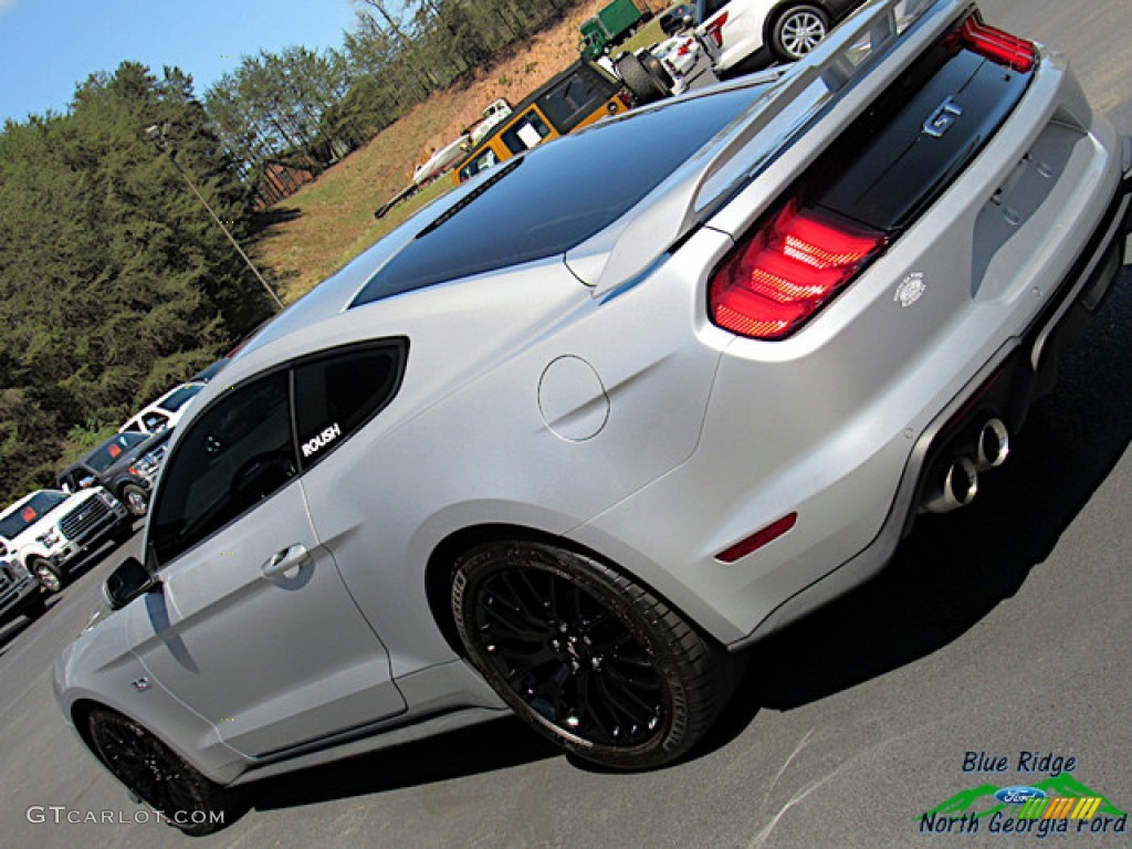 2018 Mustang GT Fastback - Ingot Silver / Ebony photo #32