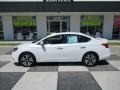 Aspen White Tricoat 2019 Nissan Sentra SL