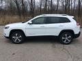 2019 Bright White Jeep Cherokee Limited 4x4  photo #3