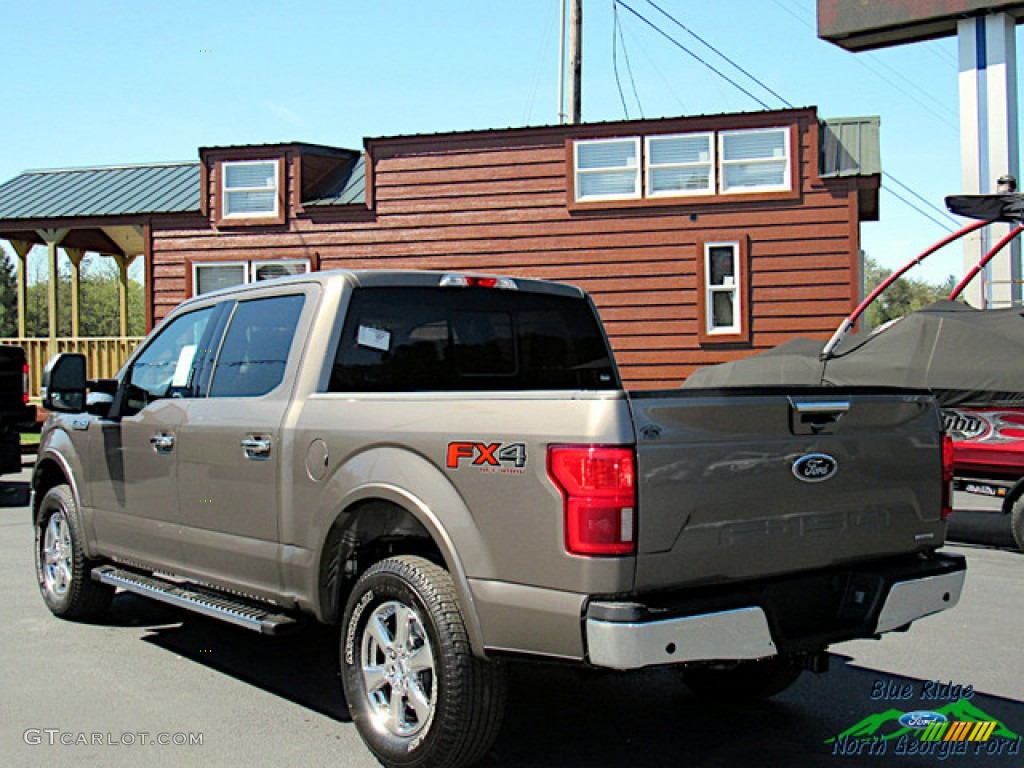 2019 F150 Lariat Sport SuperCrew 4x4 - Stone Gray / Black photo #3